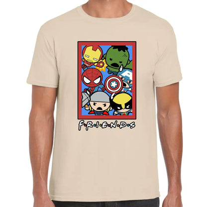 Friends Cartoon T-Shirt - Tshirtpark.com