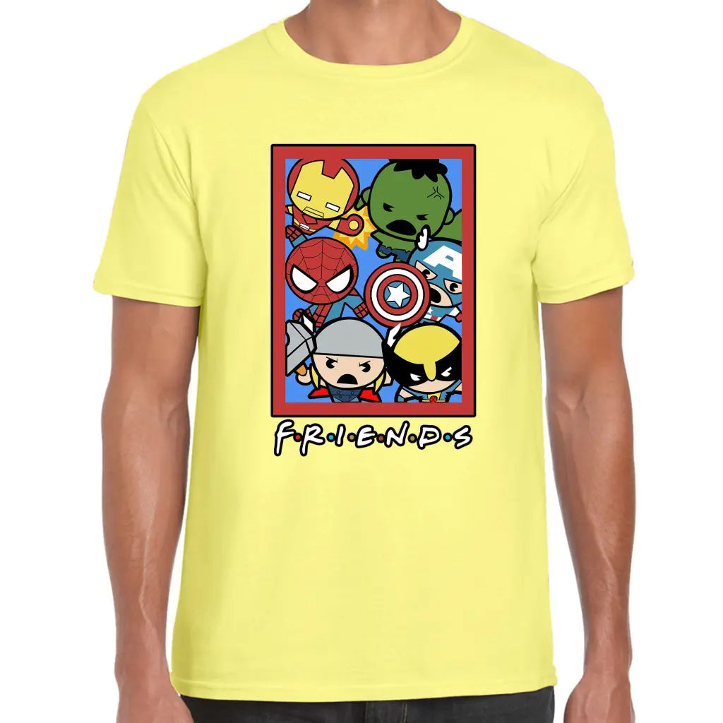 Friends Cartoon T-Shirt - Tshirtpark.com