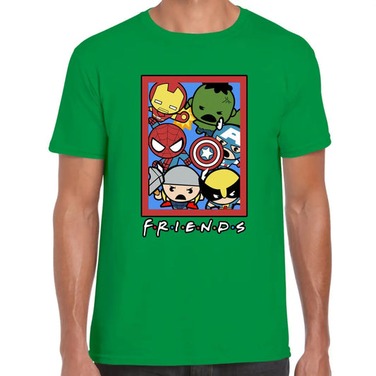 Friends Cartoon T-Shirt - Tshirtpark.com