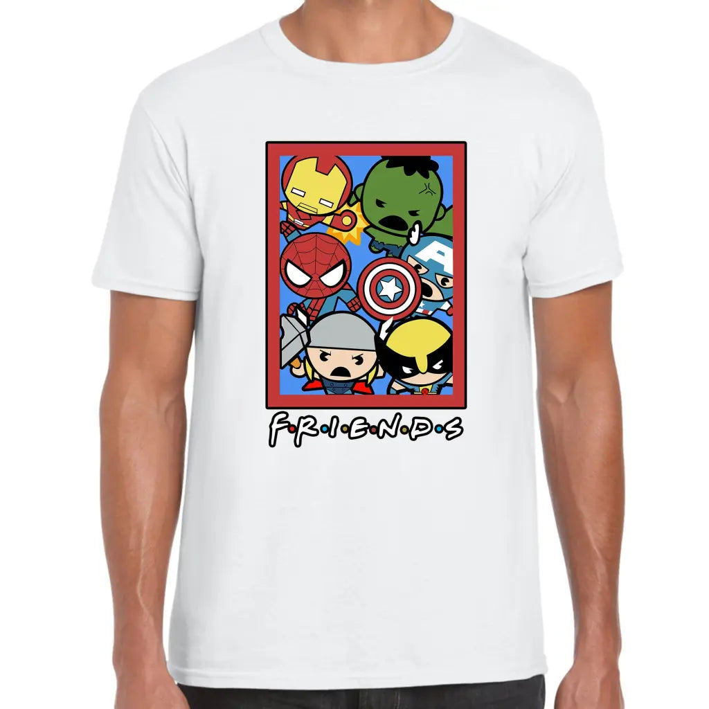 Friends Cartoon T-Shirt - Tshirtpark.com