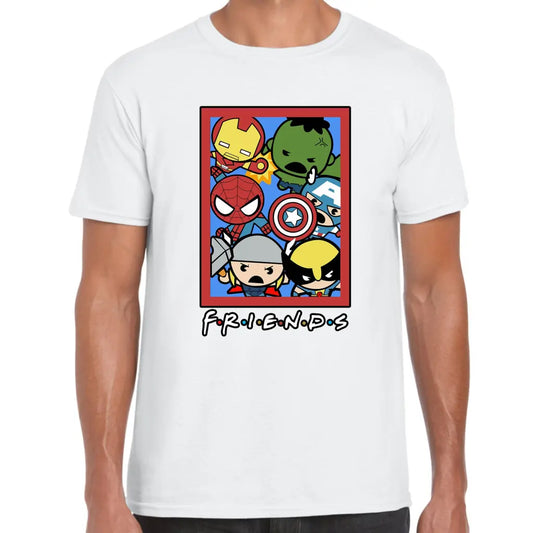 Friends Cartoon T-Shirt - Tshirtpark.com