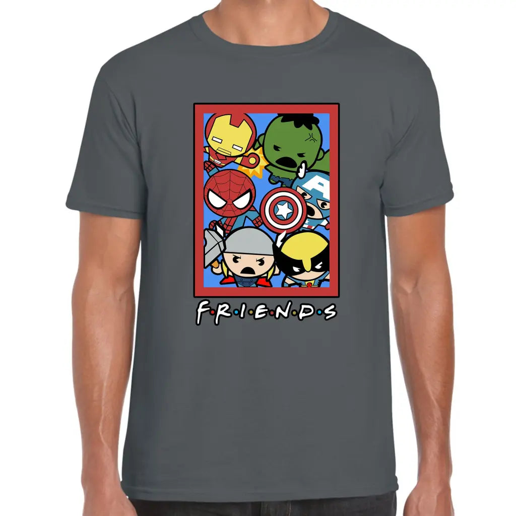 Friends Cartoon T-Shirt - Tshirtpark.com