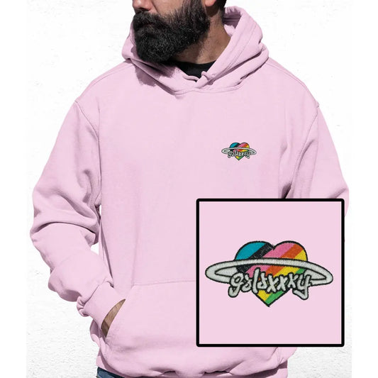 Galaxy Embroidered Colour Hoodie - Tshirtpark.com