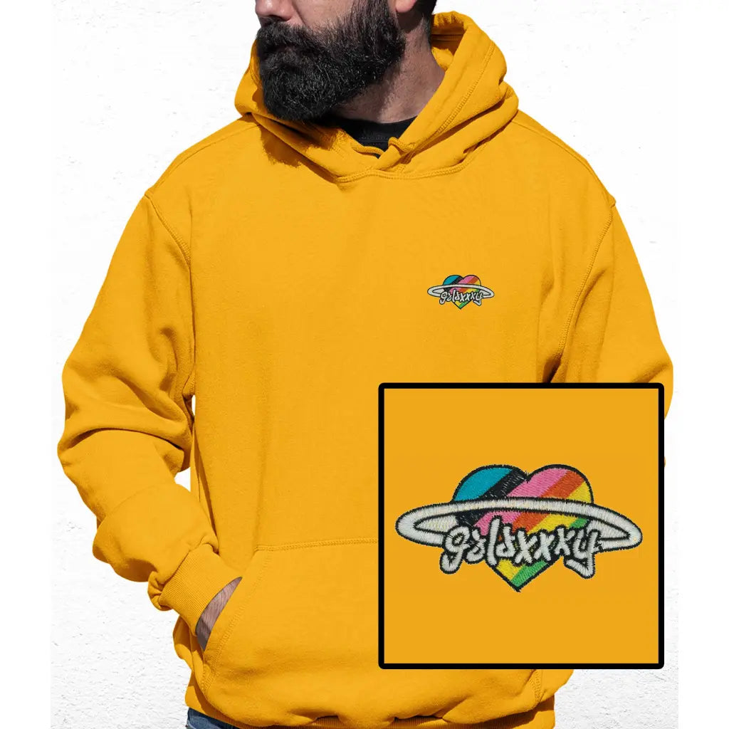 Galaxy Embroidered Colour Hoodie - Tshirtpark.com