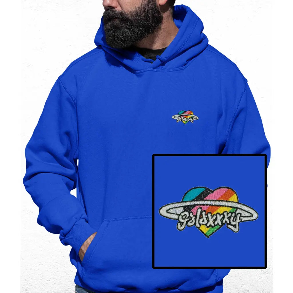 Galaxy Embroidered Colour Hoodie - Tshirtpark.com