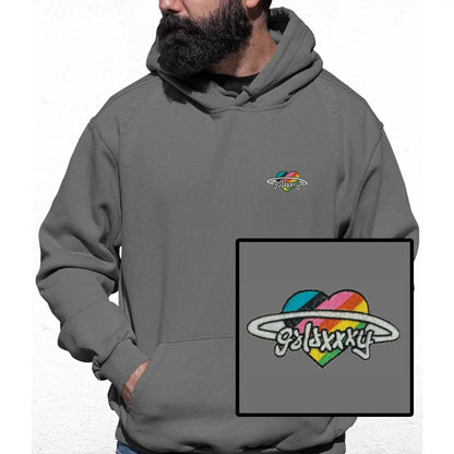 Galaxy Embroidered Colour Hoodie - Tshirtpark.com