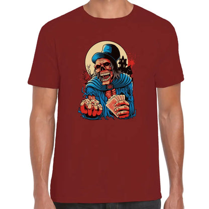 Gambler Skeleton T-Shirt - Tshirtpark.com