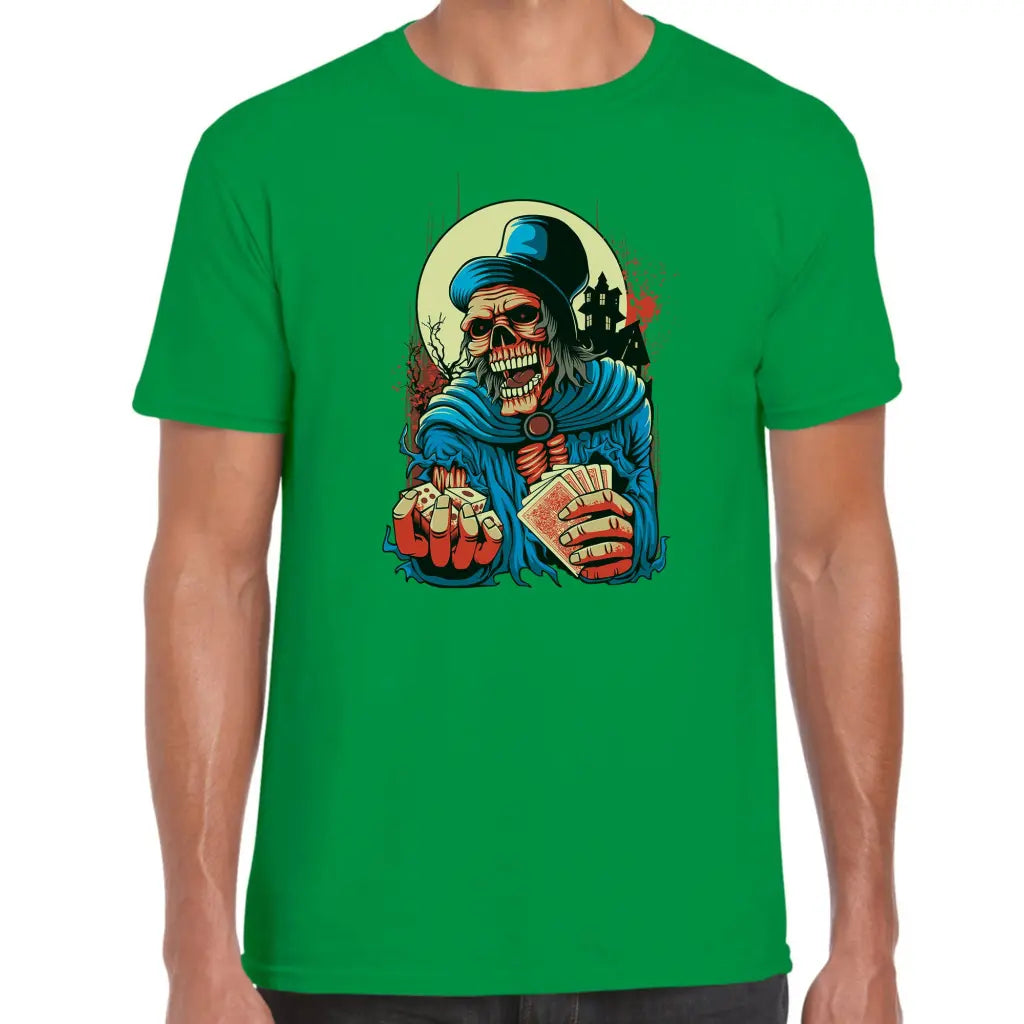 Gambler Skeleton T-Shirt - Tshirtpark.com