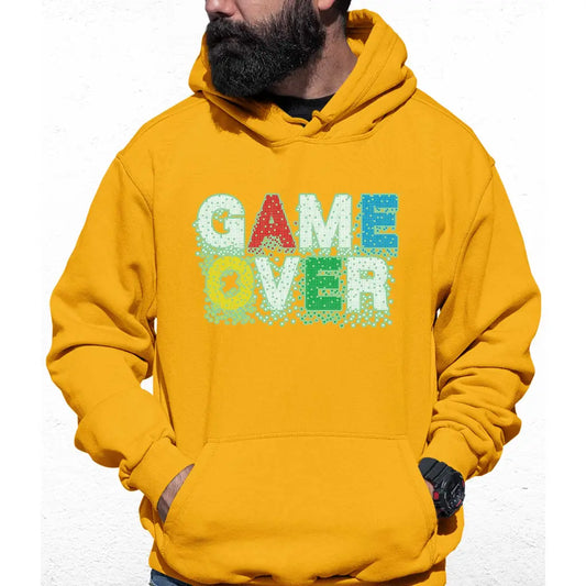Game Over Slogan Colour Hoodie - Tshirtpark.com