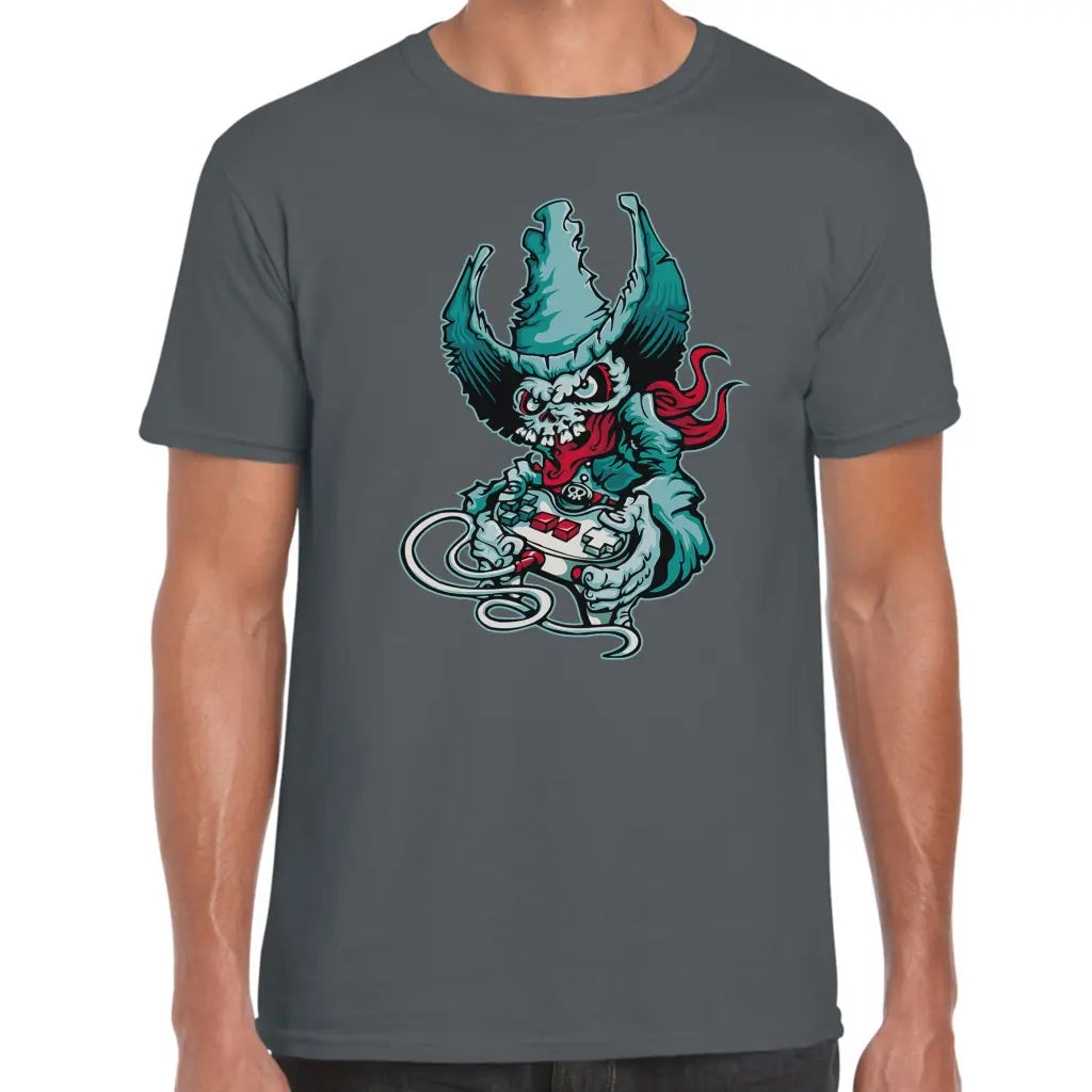 Gamer Skeleton Cowboy T-Shirt - Tshirtpark.com