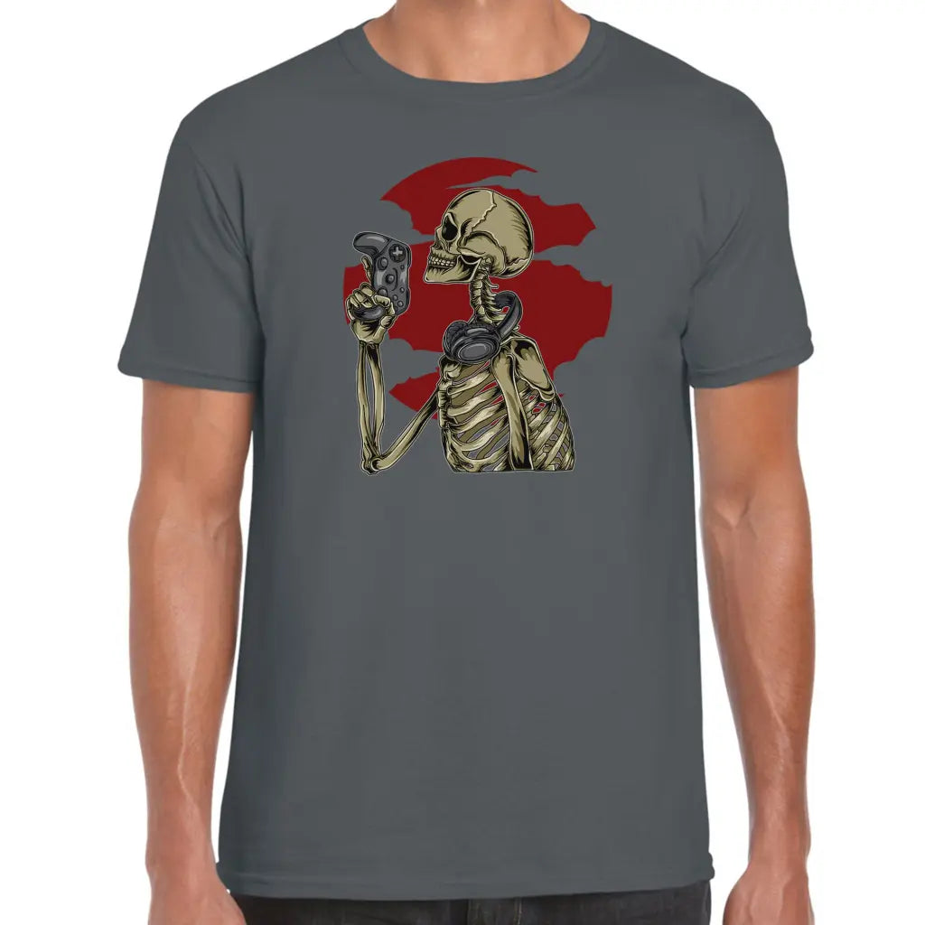 Gamer Skeleton T-Shirt - Tshirtpark.com