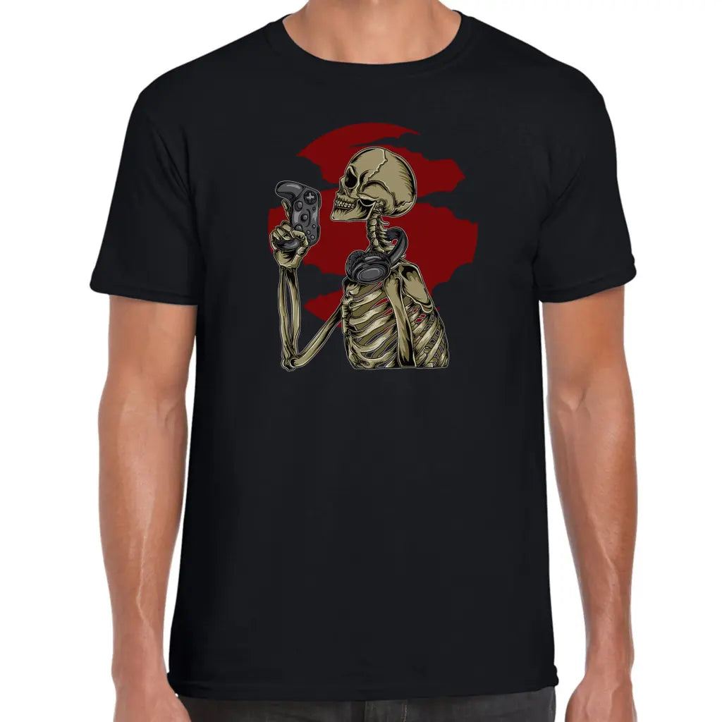 Gamer Skeleton T-Shirt - Tshirtpark.com