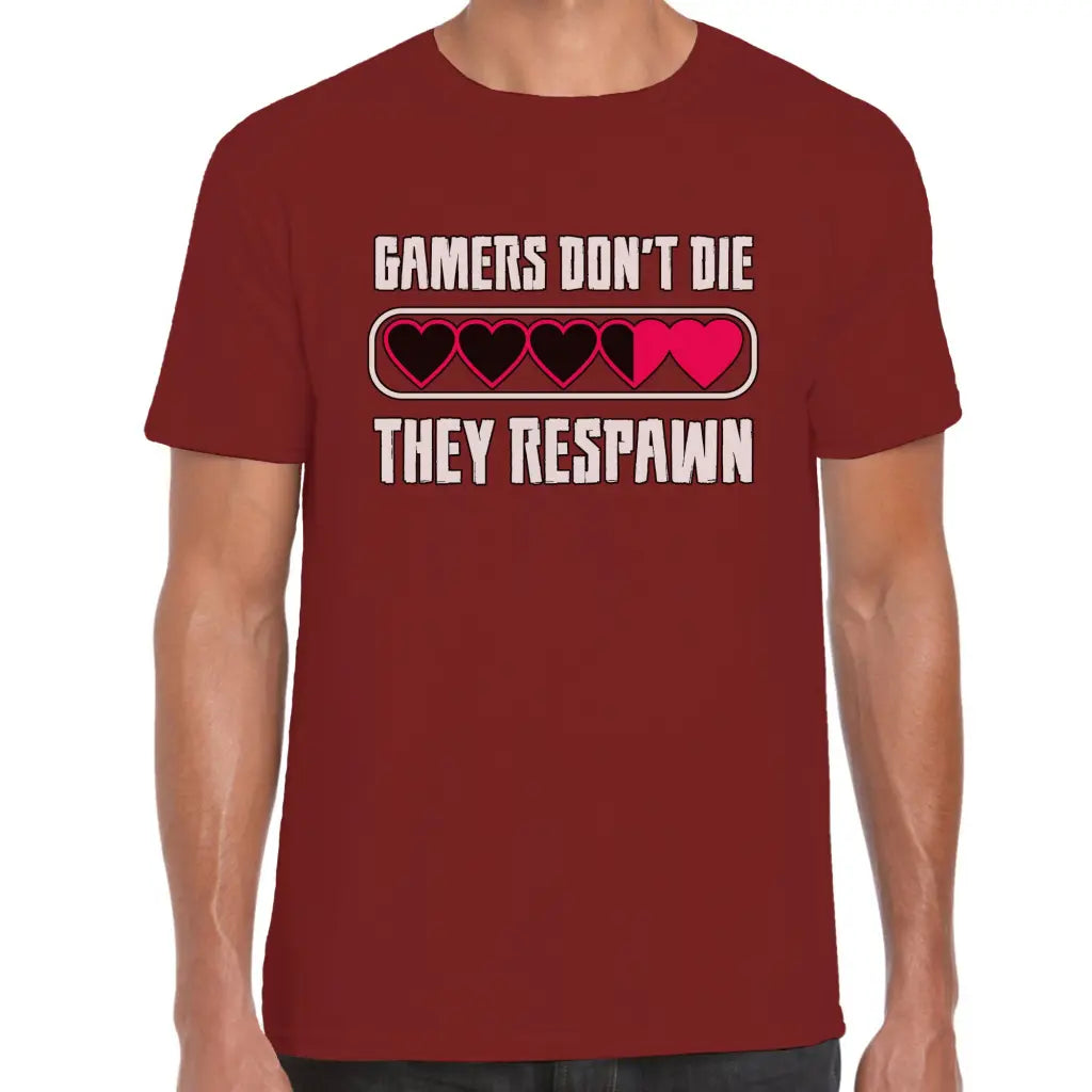 Gamers Don’t Die T-Shirt - Tshirtpark.com