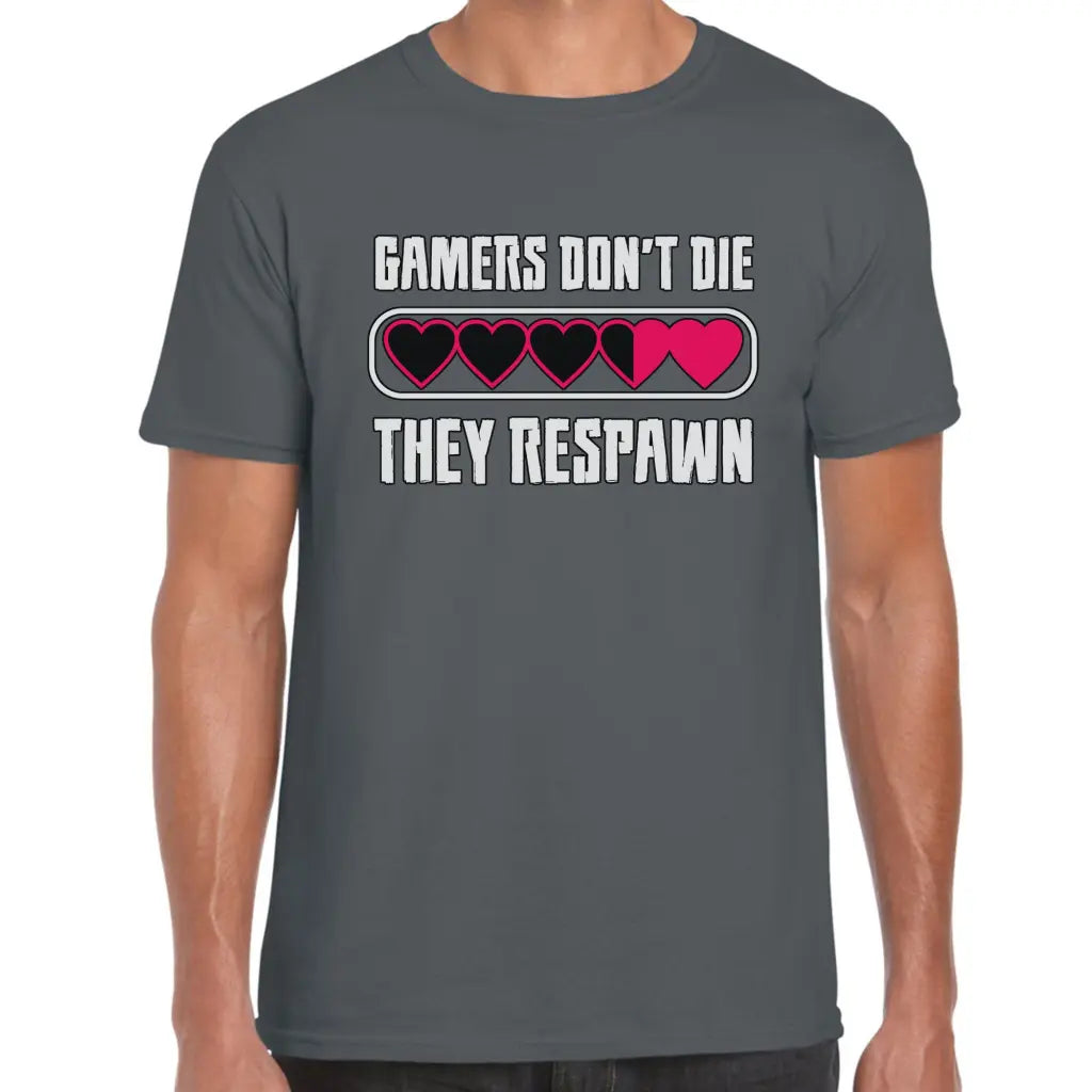 Gamers Don’t Die T-Shirt - Tshirtpark.com