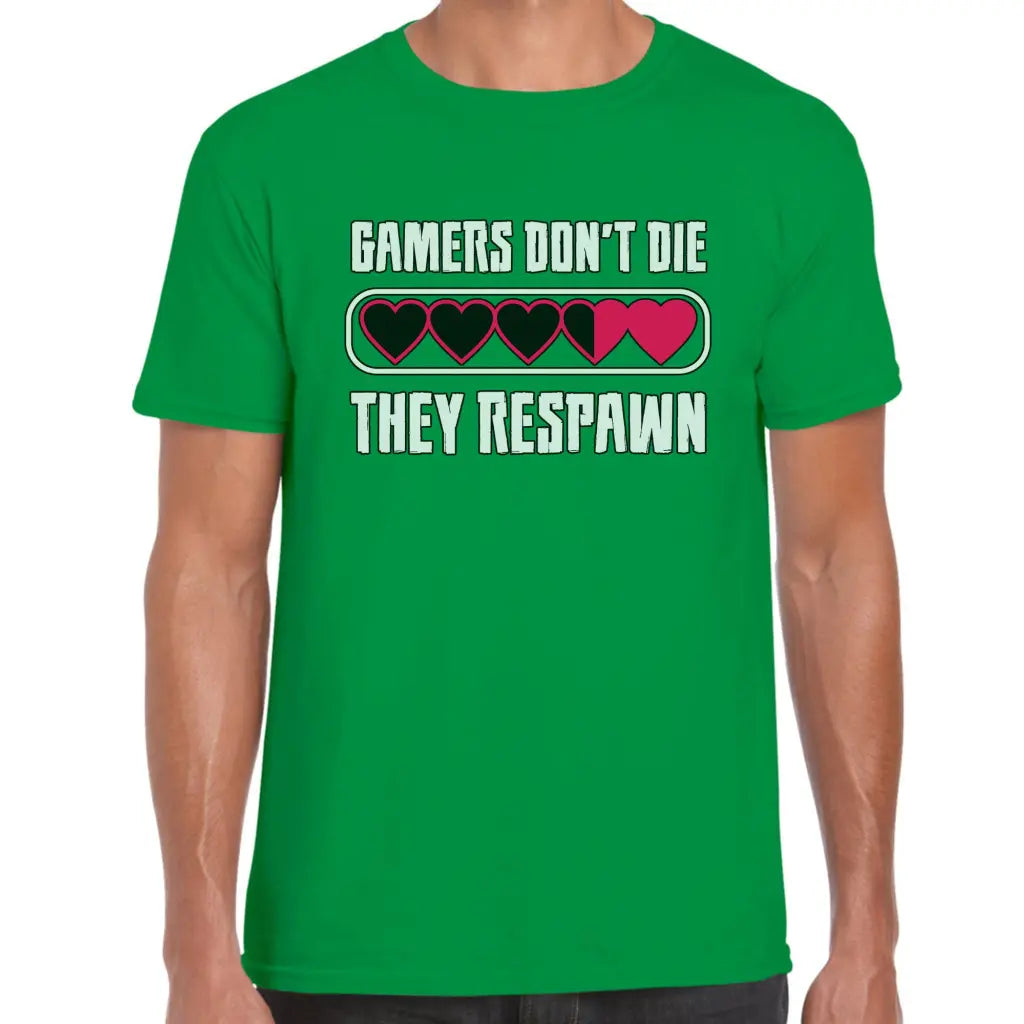Gamers Don’t Die T-Shirt - Tshirtpark.com
