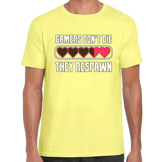 Gamers Don’t Die T-Shirt - Tshirtpark.com