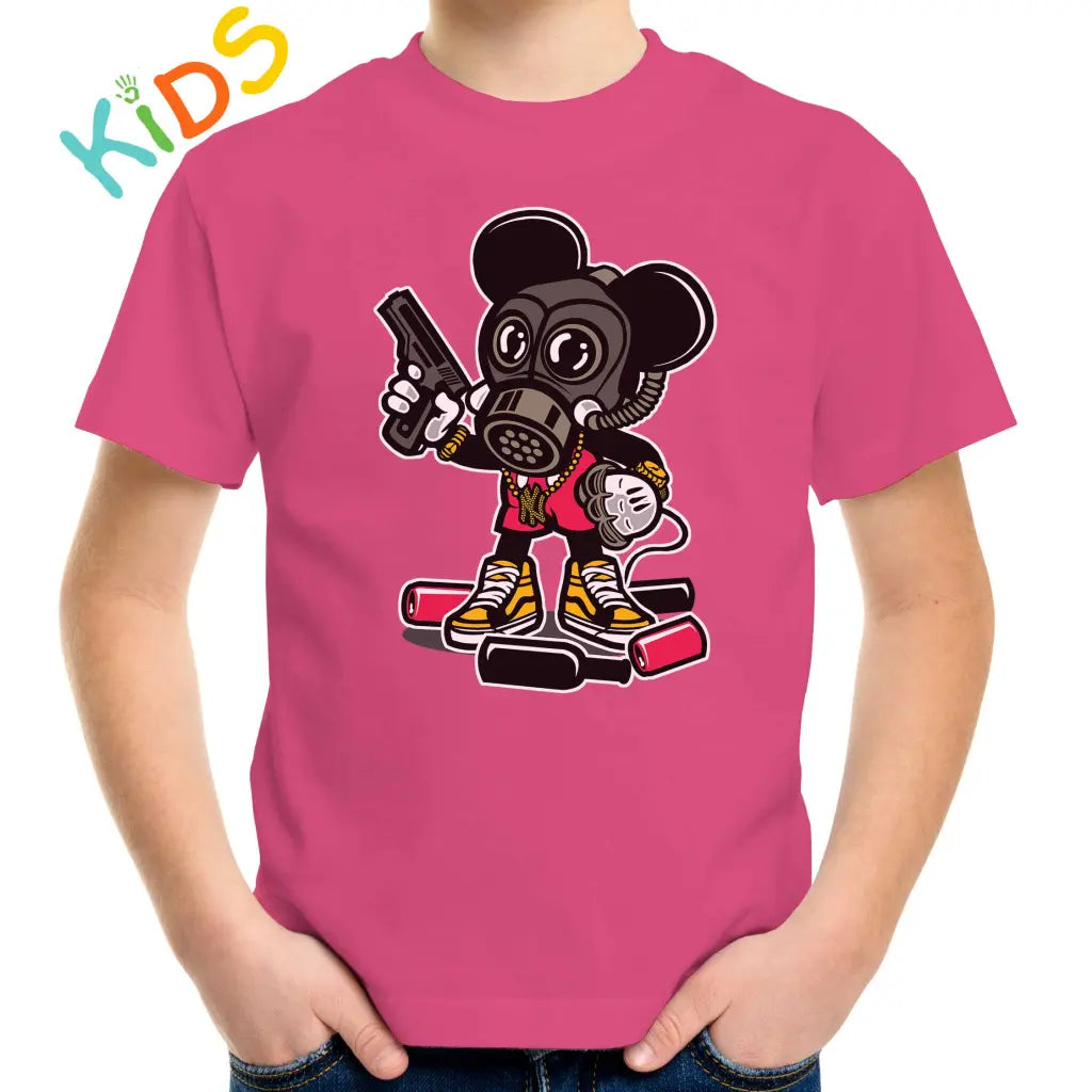 Gangsta Mouse Kids T-shirt - Tshirtpark.com