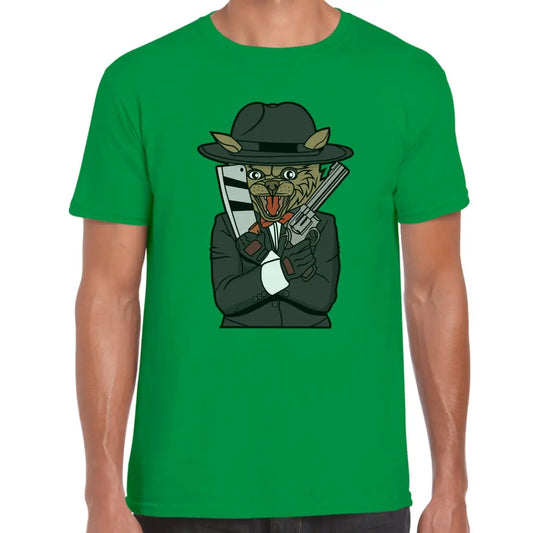 Gangster Cat T-Shirt - Tshirtpark.com