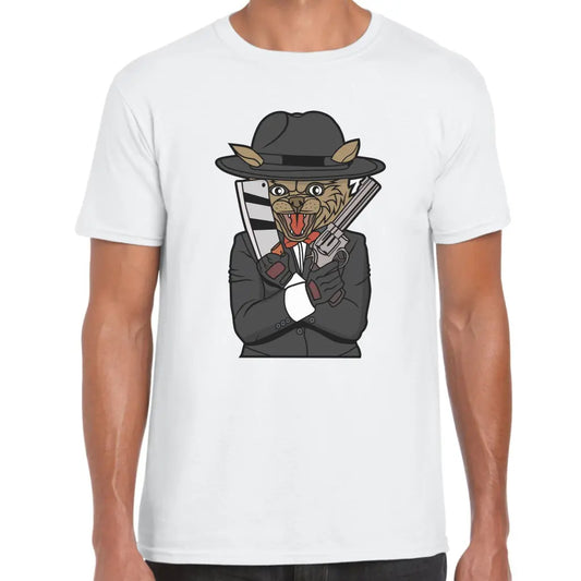 Gangster Cat T-Shirt - Tshirtpark.com