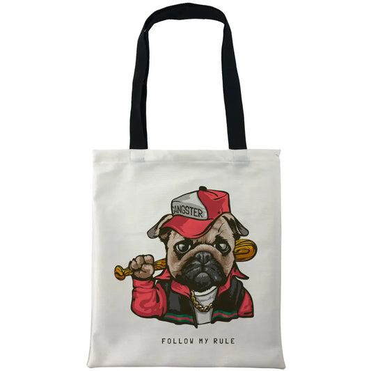 Gangster Pug Bags - Tshirtpark.com