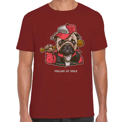 Gangster Pug T-Shirt - Tshirtpark.com