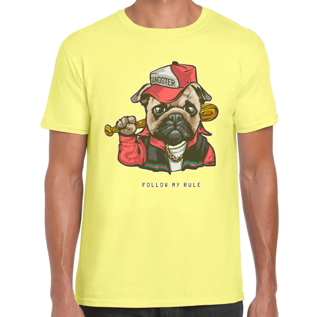 Gangster Pug T-Shirt - Tshirtpark.com