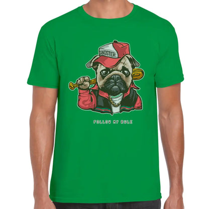 Gangster Pug T-Shirt - Tshirtpark.com