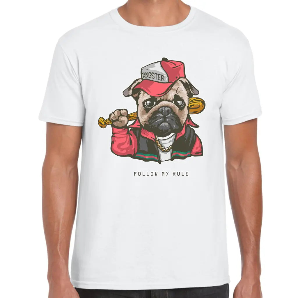 Gangster Pug T-Shirt - Tshirtpark.com