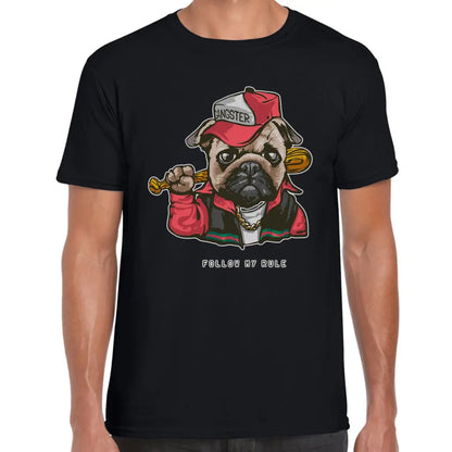 Gangster Pug T-Shirt - Tshirtpark.com