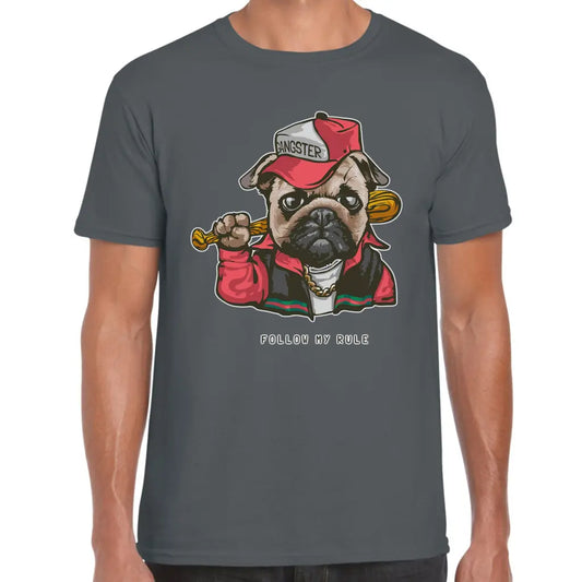 Gangster Pug T-Shirt - Tshirtpark.com