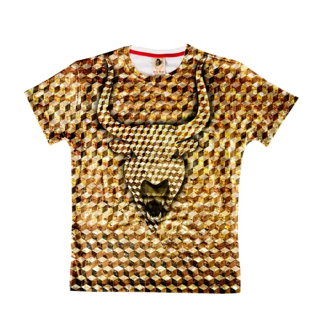 Geometric Bull T-Shirt - Tshirtpark.com