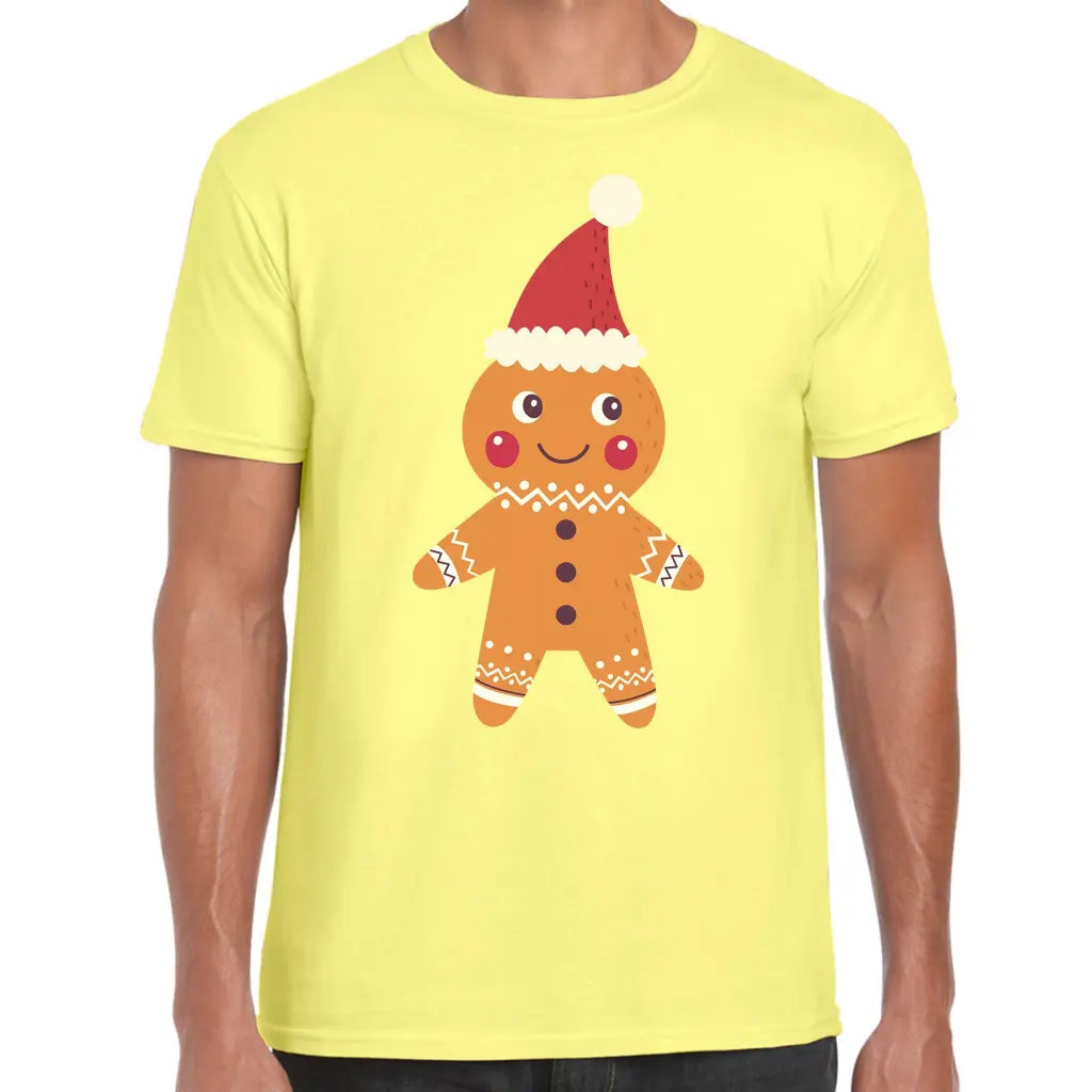 Ginger Bread Man With Hat T-Shirt - Tshirtpark.com