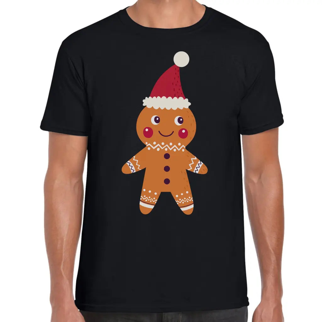 Ginger Bread Man With Hat T-Shirt - Tshirtpark.com