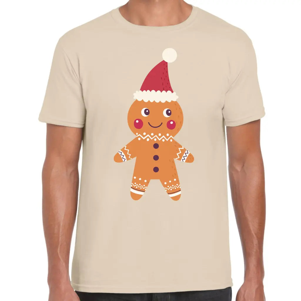 Ginger Bread Man With Hat T-Shirt - Tshirtpark.com