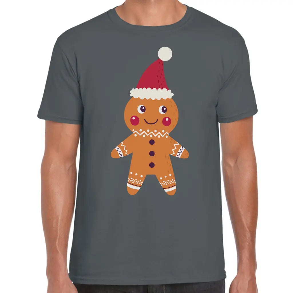 Ginger Bread Man With Hat T-Shirt - Tshirtpark.com