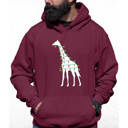 Giraffe Lights Colour Hoodie - Tshirtpark.com