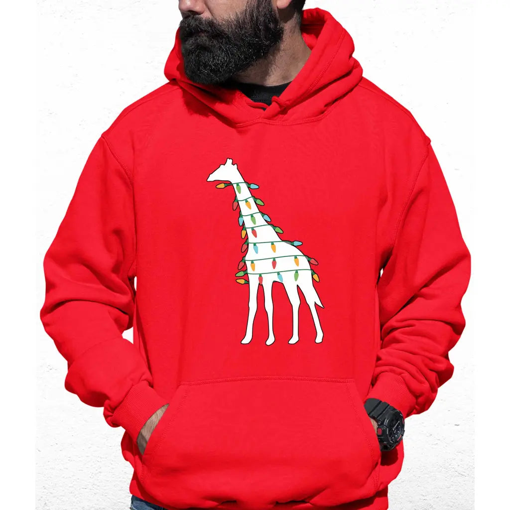 Giraffe Lights Colour Hoodie - Tshirtpark.com