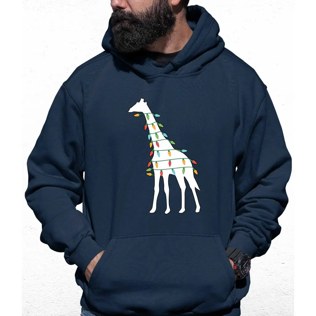 Giraffe Lights Colour Hoodie - Tshirtpark.com