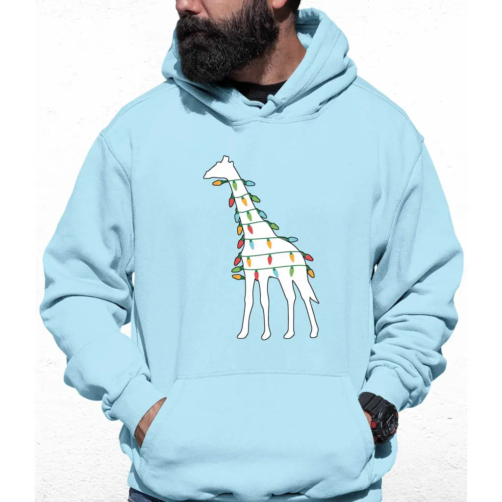 Giraffe Lights Colour Hoodie - Tshirtpark.com