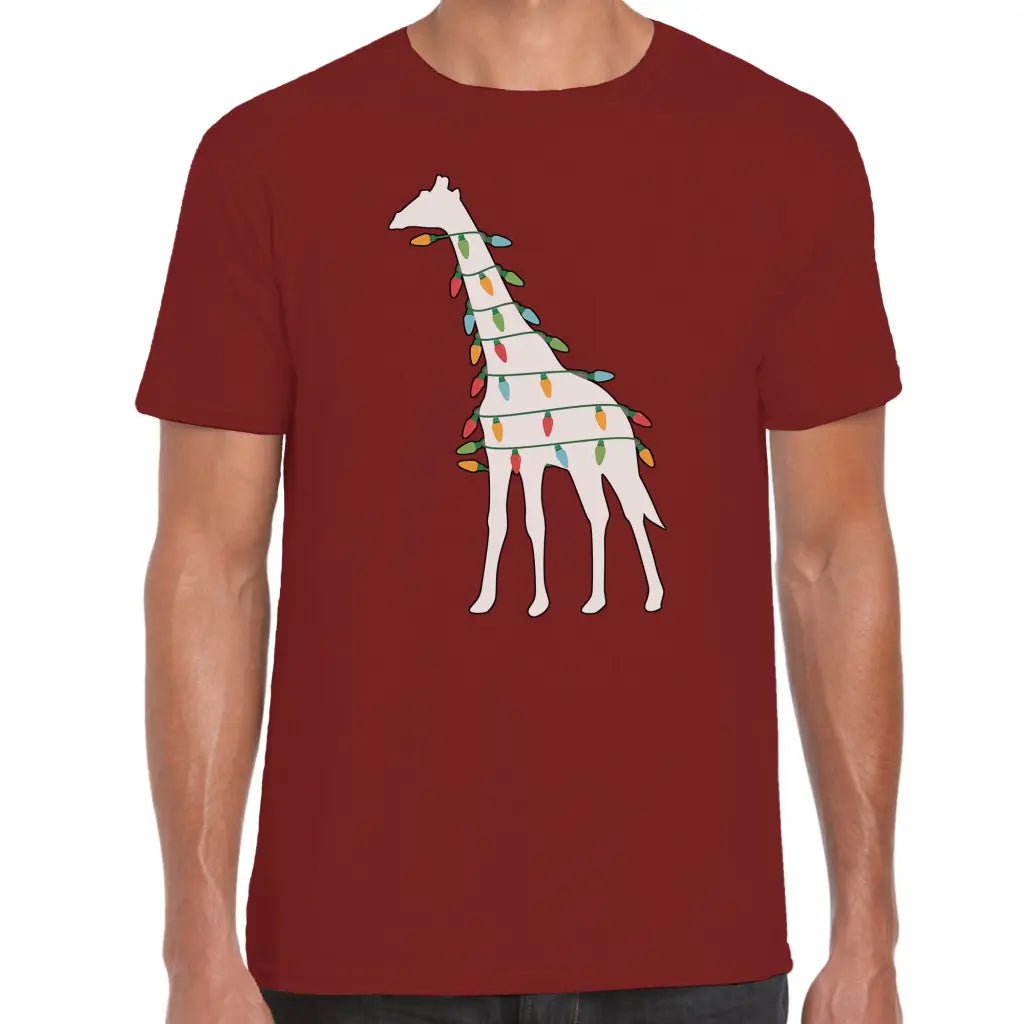 Giraffe Lights T-Shirt - Tshirtpark.com