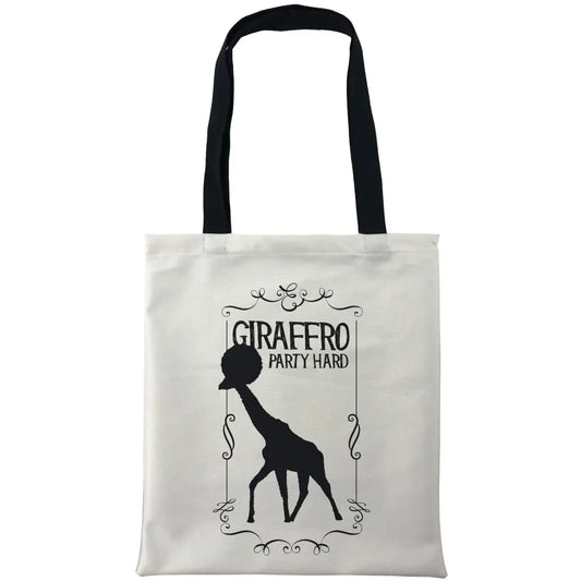Giraffro Party Hard Bags - Tshirtpark.com