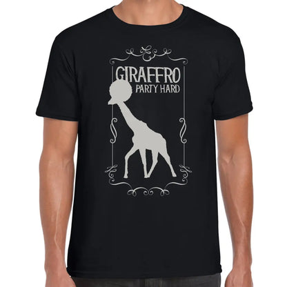 Giraffro Party Hard T-Shirt - Tshirtpark.com