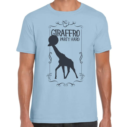 Giraffro Party Hard T-Shirt - Tshirtpark.com