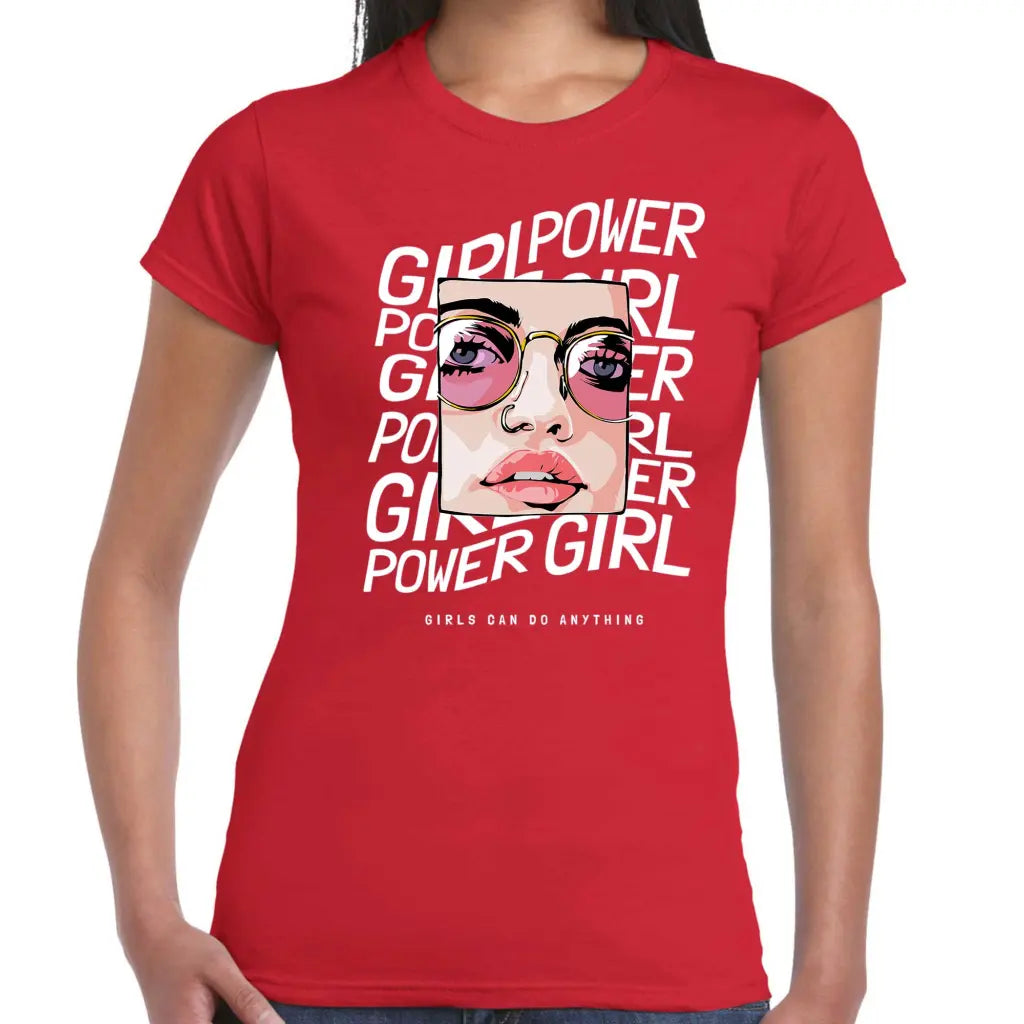 Girl Power Ladies T-shirt - Tshirtpark.com