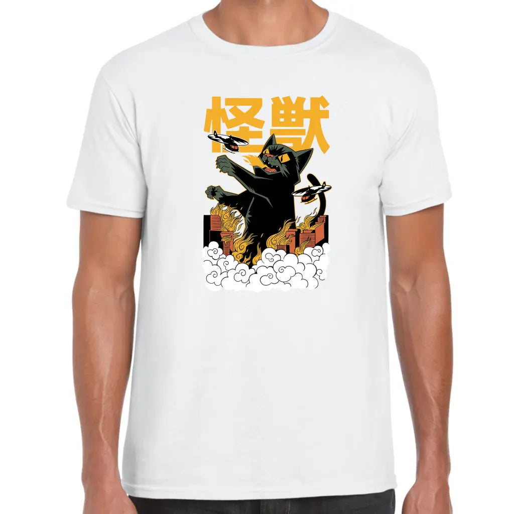 Godzilla Cat T-Shirt - Tshirtpark.com