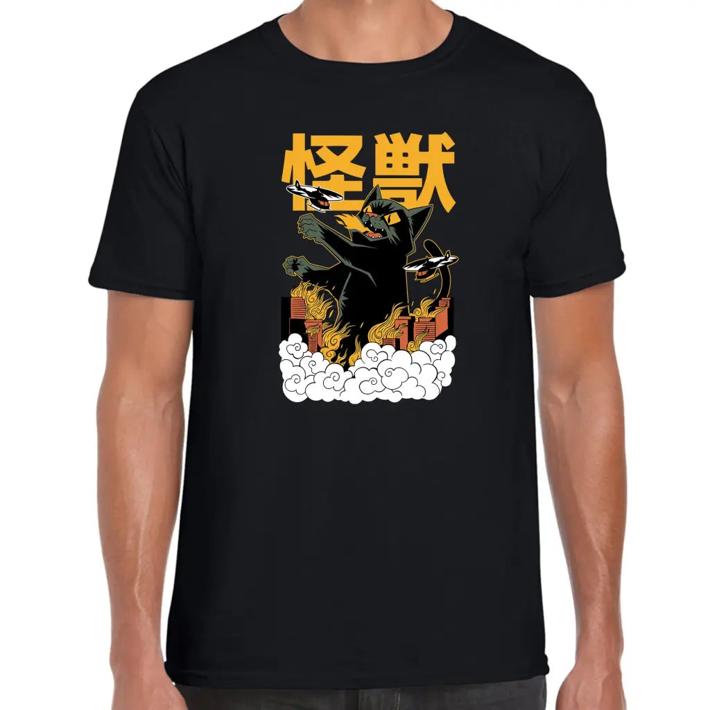 Godzilla Cat T-Shirt - Tshirtpark.com