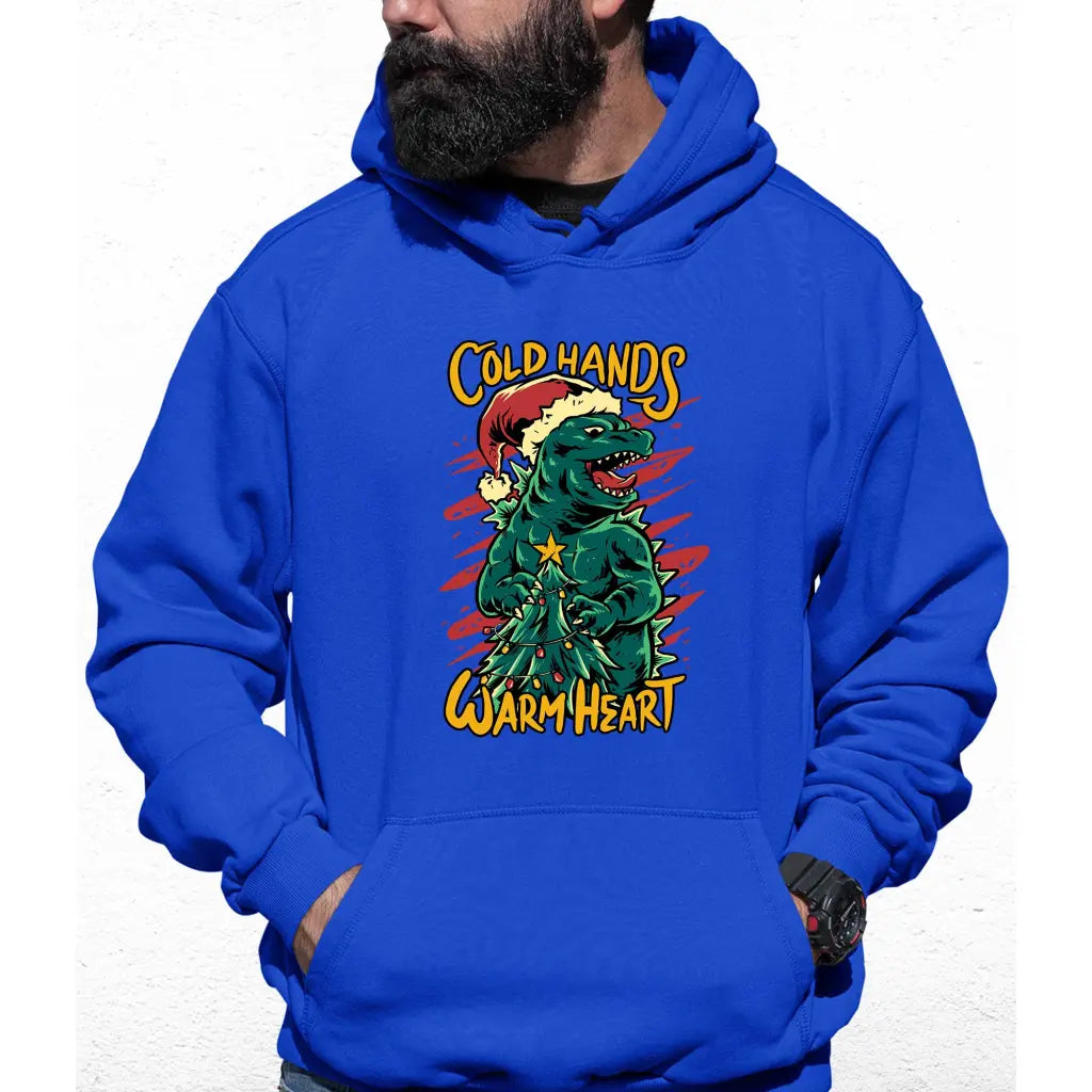 Godzilla Santa Colour Hoodie - Tshirtpark.com