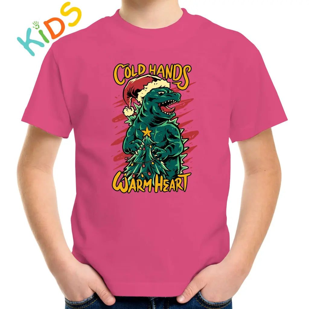 Godzilla Santa Kids T-shirt - Tshirtpark.com