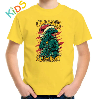 Godzilla Santa Kids T-shirt - Tshirtpark.com