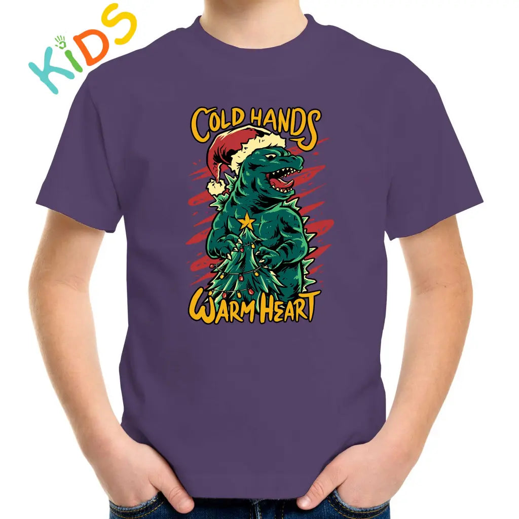 Godzilla Santa Kids T-shirt - Tshirtpark.com